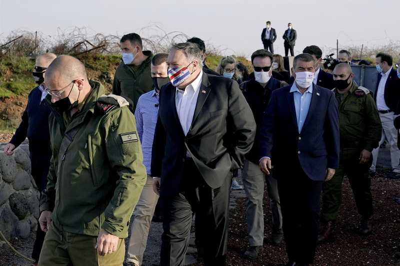 Pompeo posjetio jevrejsko naselje na Zapadnoj obali