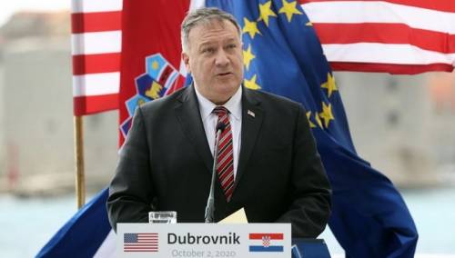 Pompeo u Hrvatskoj: Ne davati strateške projekte Kini