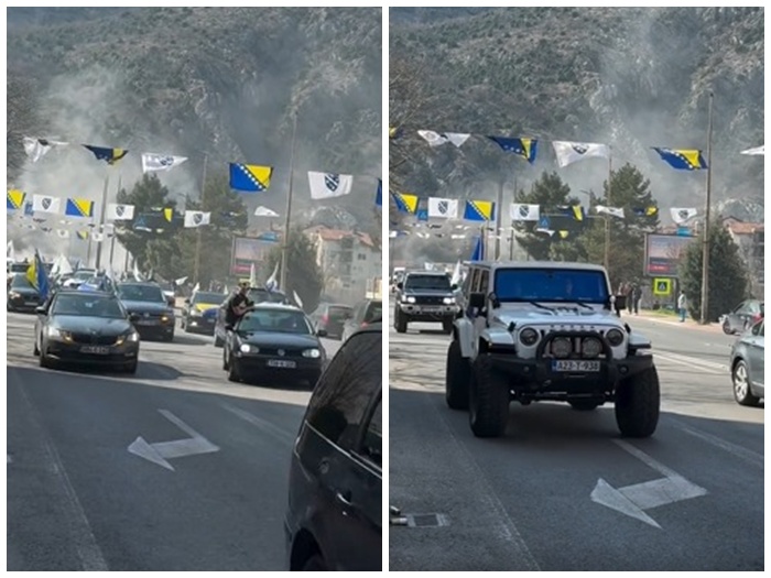 Ponosna kolona: I Mostarci prodefilovali za BiH