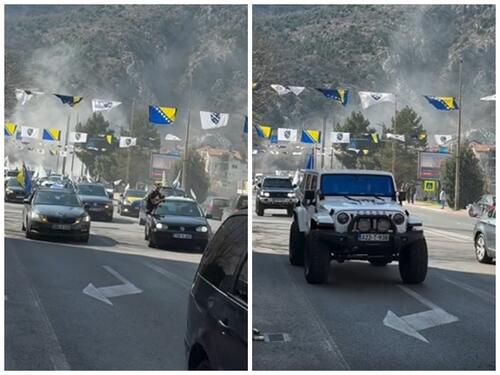 Ponosna kolona: I Mostarci prodefilovali za svoju zemlju