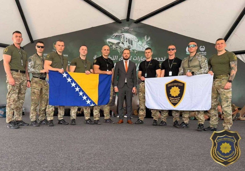 Ponosni ambasadori BiH: Jedinica FUP-a na takmičenju u Emiratima