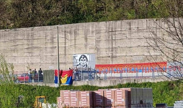 Ponovo provokacija u Foči: Novi mural posvećen Miloradu Pelemišu
