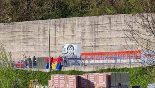Ponovo provokacija u Foči: Novi mural posvećen Miloradu Pelemišu