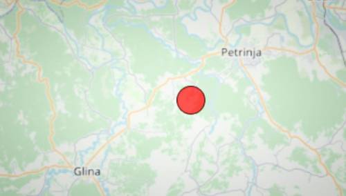 Ponovo zemljotres na području Petrinje