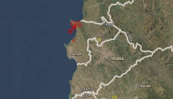 Ponovo zemljotres u blizini Drača