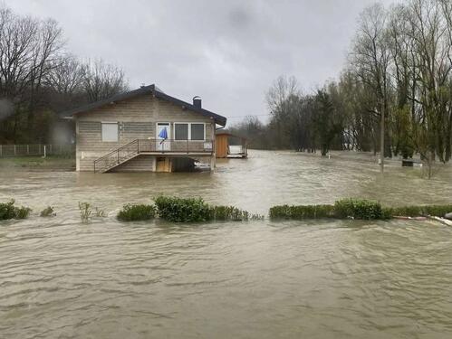 Poplave prijete Unsko-sanskom kantonu: Sana se izlila, Una na rubu kritične tačke
