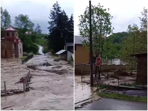 Poplave u Ugljeviku oštetile brojne objekte, ugroženi i putevi
