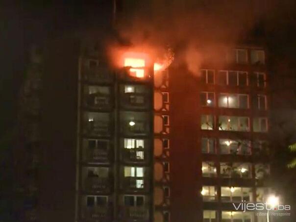 Deset mrtvih u požaru u Domu penzionera u Tuzli, više teško povrijeđenih