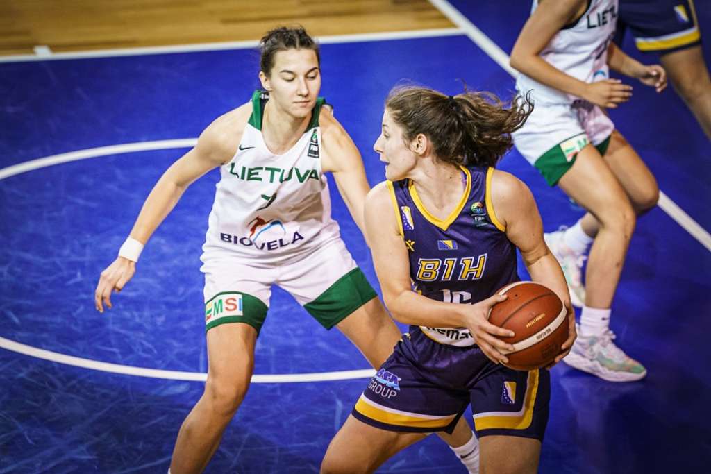 Poraz mladih bh. košarkašica od Litvanije
