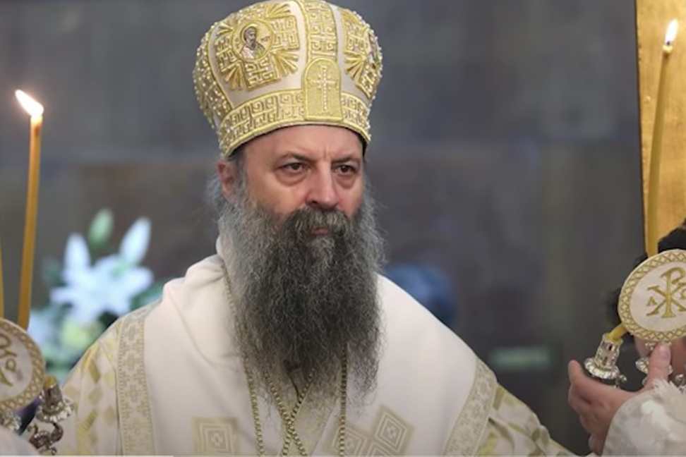 Porfirije o ordenju SPC: Svaki drugi mafijaš u Srbiji ga dobio