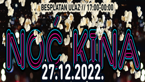 Poseban program publici pipremljen za 'Noć kina'