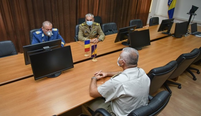 Posjet vojnih izaslanika Republike Rumunjske Ministarstvu obrane i OS BiH