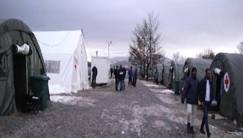 Posjeta delegacije privremenom prihvatnom centru 'Lipa'