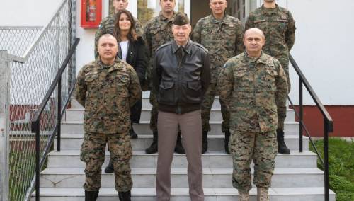 Posjeta Doboju komandanta NATO štaba Sarajevo Erica Folkestada