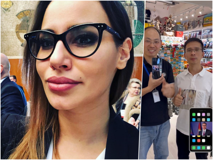 Poslanica SNS: Svi u Kini imaju Vučićevu sliku