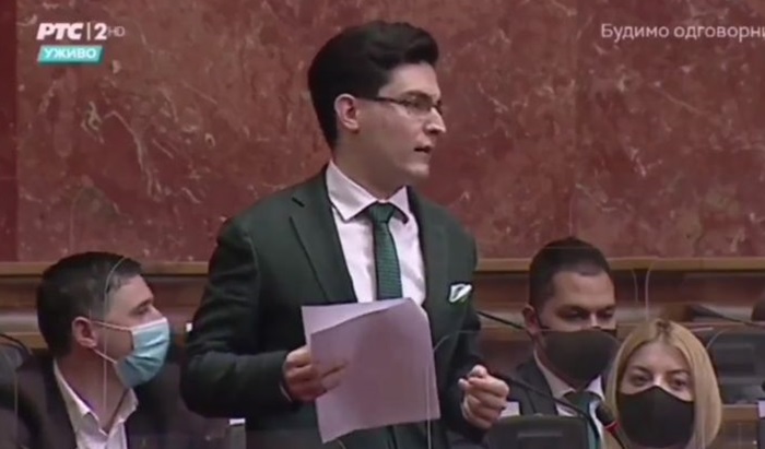 Poslanik na sjednici Skupštine Srbije govorio na kineskom