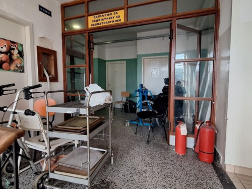 Posljedice požara u Trebinju: Neurologija neupotrebljiva, prebačena u prizemlje
