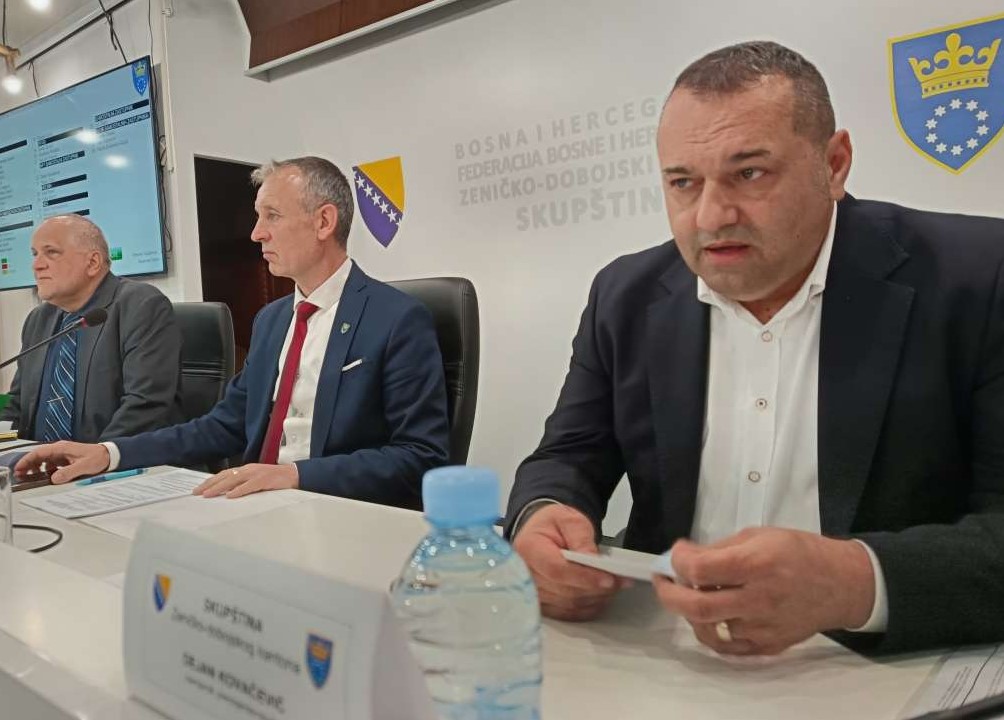 Posljednje zasjedanje Skupštine ZDK-a: Prošla samo jedna od pet tačaka dnevnog reda