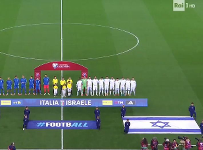 Poslušajte kako su Italijani izviždali himnu Izraela prije utakmice