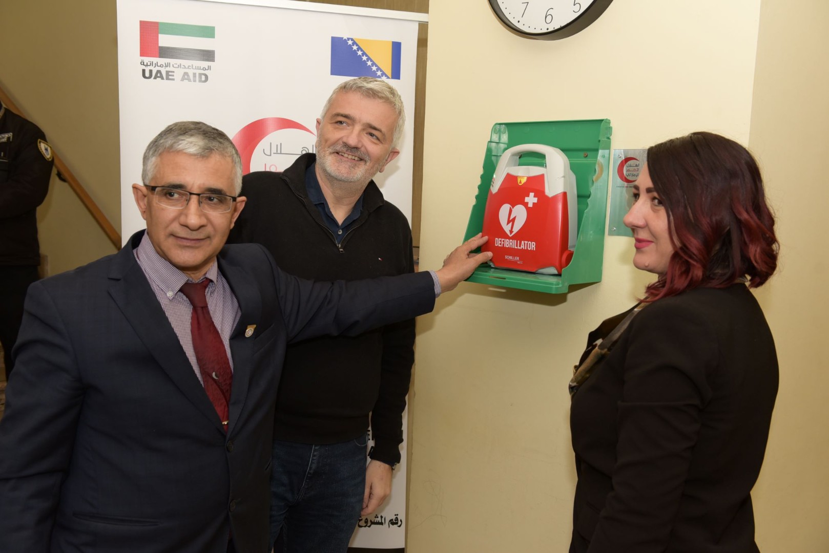 Postavljen prvi defibrilator za spašavanje života u Općini Centar