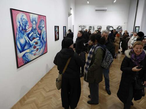 Postavljena samostalna izložba Denisa Haračića "Duša u reminiscenciji"