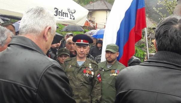 Postupak zbog Dana ruskih dobrovoljaca u Višegradu