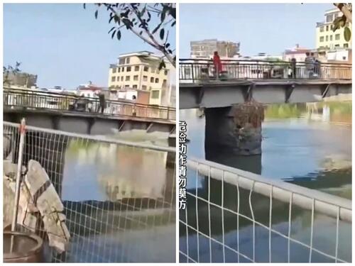 Posvađao se sa ženom, pa bacio dijete s mosta