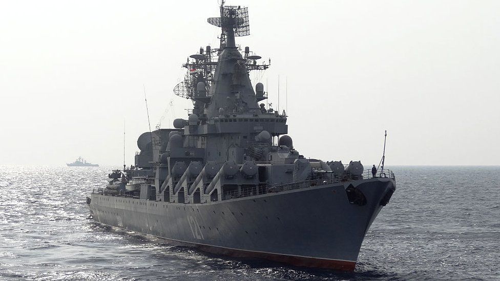 Potonuo ruski ratni brod "Moskva"
