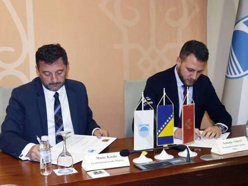 Potpisan Memorandum o prijateljstvu i saradnji Mostara i Nikšića