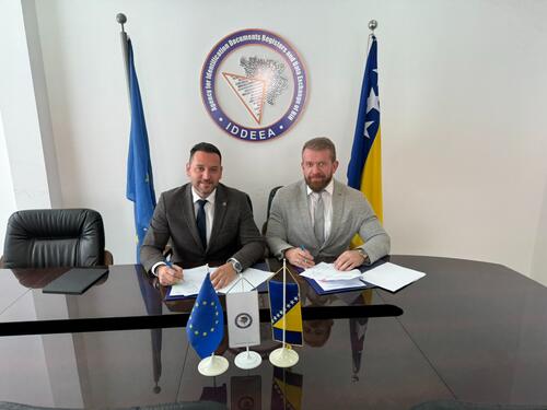 Potpisan memorandum o razumijevanju između IDDEEA BiH i Visa International Services Association