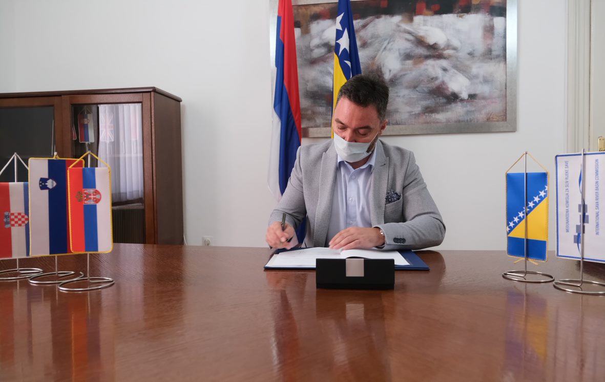 Potpisan Memorandum o saradnji na održavanju Sistema za upozoravanja na poplave u slivu Save