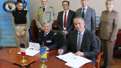Potpisan Plan bilateralne vojne saradnje Bosne i Hercegovine i Francuske za 2023. godinu