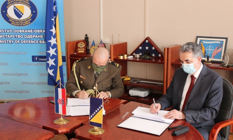 Potpisan Plan bilateralne vojne suradnje BiH i Hrvatske