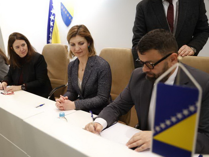 Potpisan Protokol o saradnji za projekat podrške Strategiji BiH o migracijama i azilu