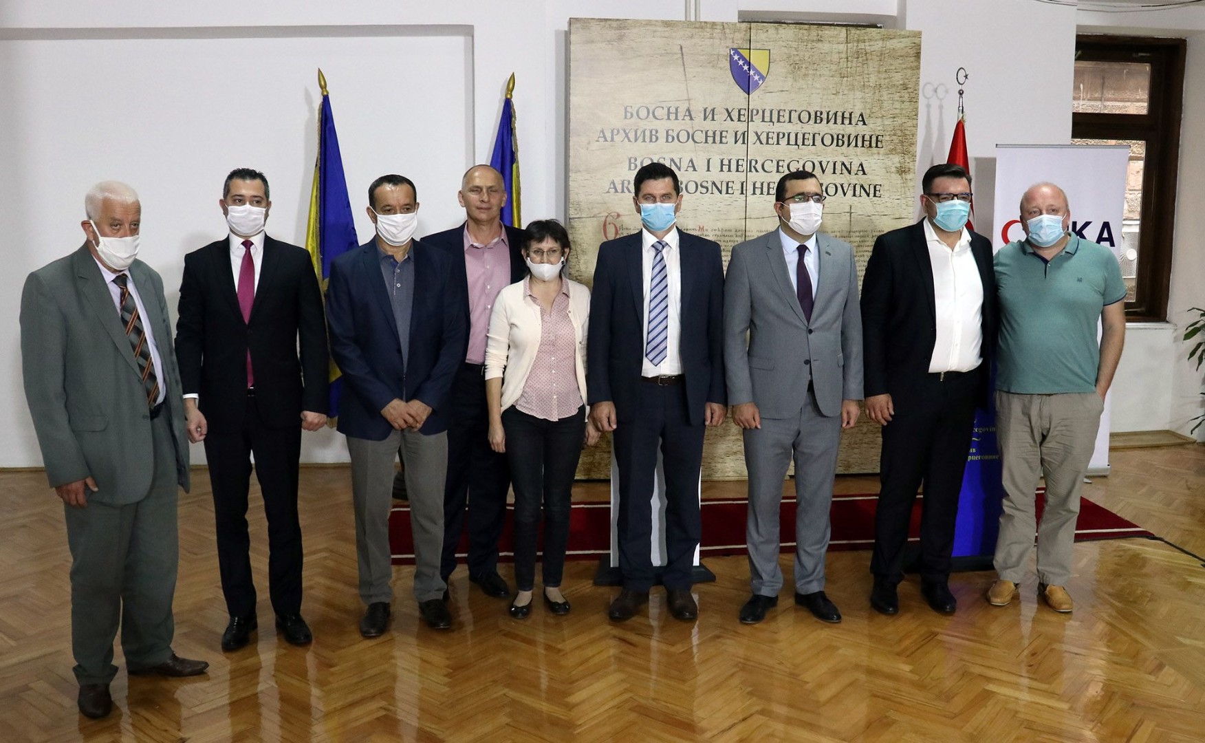 Potpisan sporazum o preuzimanju sedam skenera za arhive u BiH