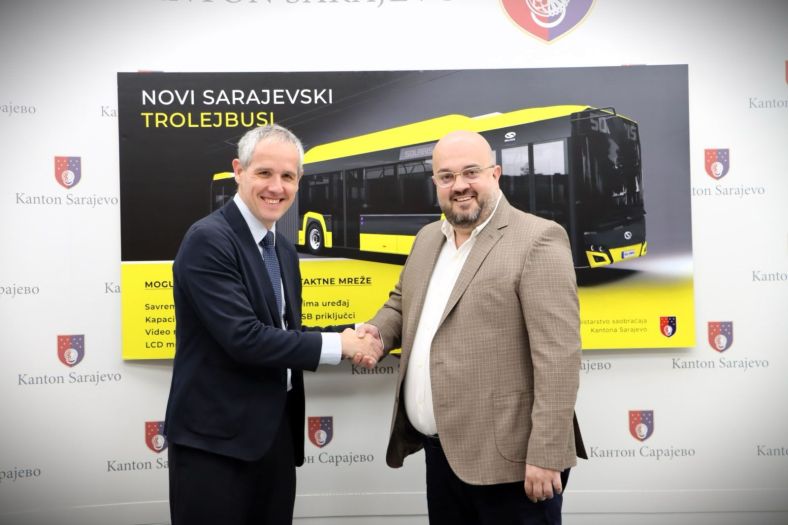 Potpisan ugovor: Kanton Sarajevo kupuje deset novih Solaris trolejbusa