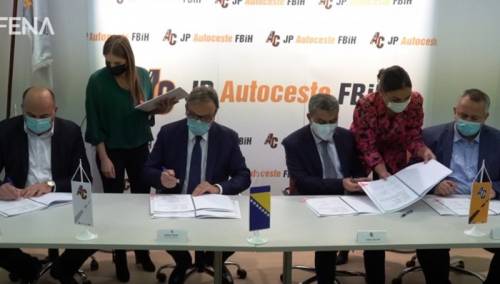 Potpisan ugovor o izgradnji dionice Poprikuše – Nemila vrijedan 208 miliona eura