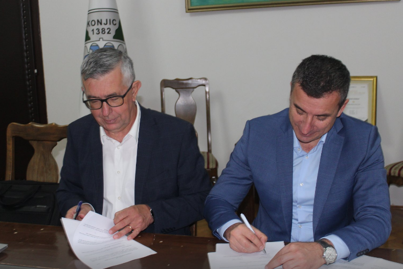 Potpisan ugovor za izradu adresnog registra u Konjicu