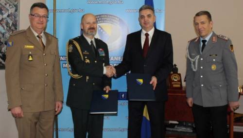 Potpisana saradnja MO i OS BiH i vojno-diplomatskih predstavnika u BiH