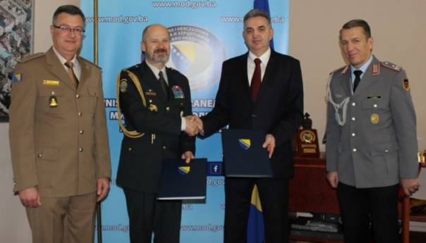 Potpisana saradnja MO i OS BiH i vojno-diplomatskih predstavnika u BiH