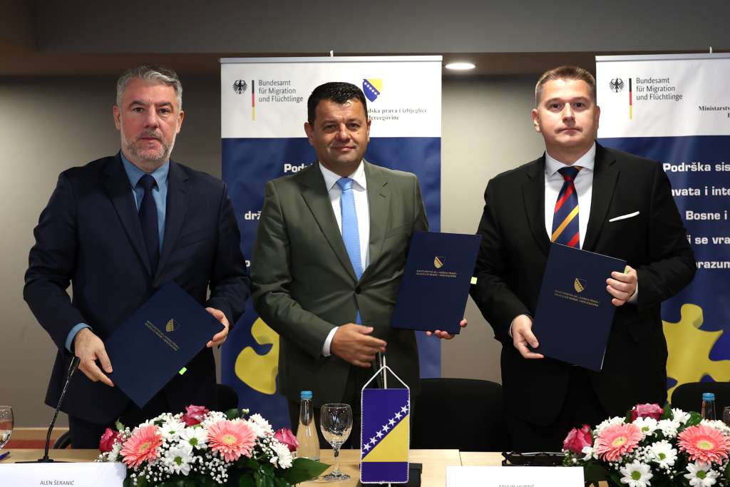 Potpisani protokoli o podršci sistemu prihvata deportovanih državljana BiH