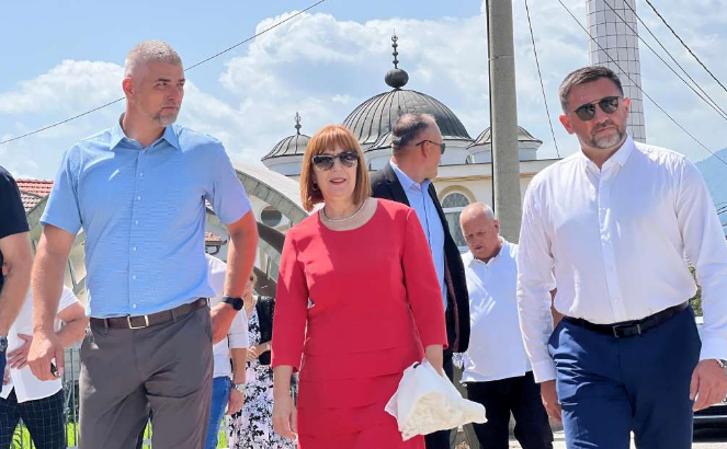 Potpredsjednica Mahmutbegović i ministar Ramić u posjeti općini Vitez