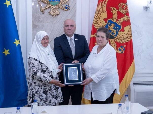 Potpredsjednik Skupštine Crne Gore primio Majke Srebrenice