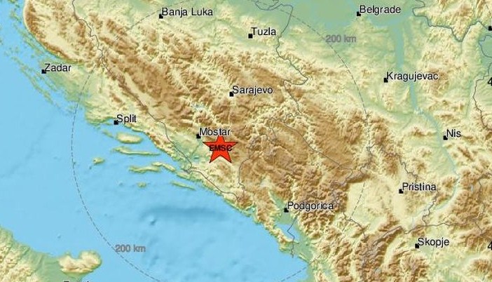 Potres kod Nevesinja