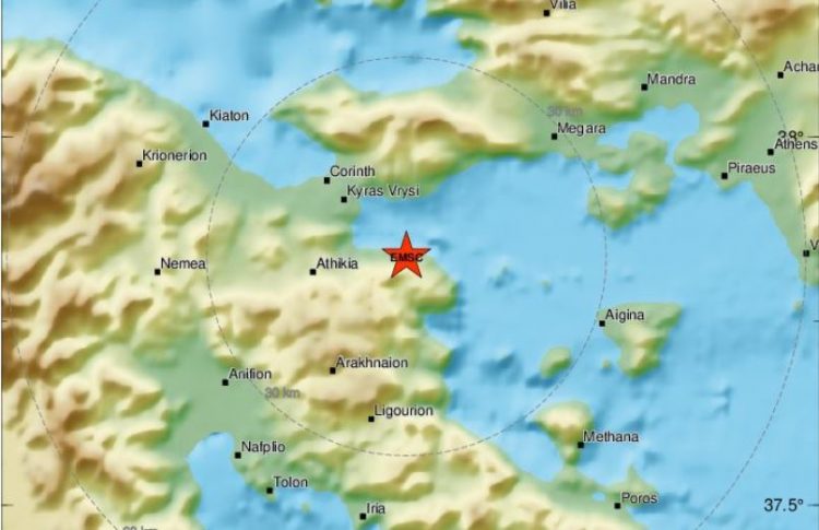 Potres magnitude 4,1 pogodio grčki grad Korint