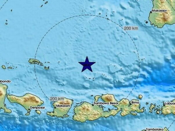 Potres magnitude 7.0 u moru kod Balija