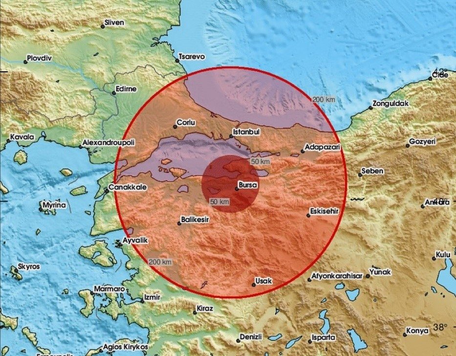 Potres na sjeverozapadu Turske jačine 5,1