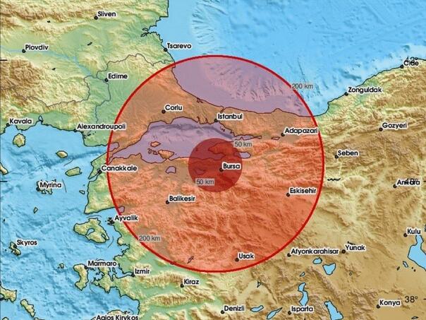 Potres na sjeverozapadu Turske jačine 5,1