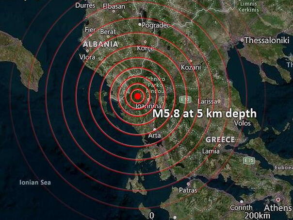 Potres pogodio dio Grčke, ljudi trčali iz kuća, osjetio se i u Albaniji