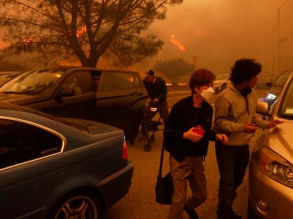 Potresna svjedočenja o bijegu od požara u Los Angelesu